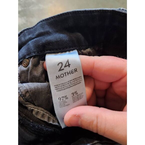 MOTHER The Looker Skinny in Grand Sophie jeans sz 24 - Picture 4 of 5